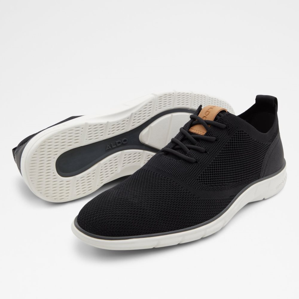 Black Aldo Bruge - Jogger Sole Oxfords Shoes | 41DIZALVU