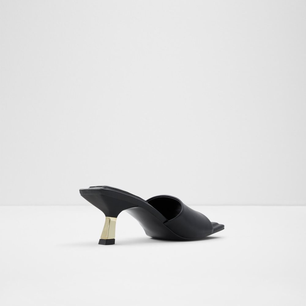 Black Aldo Cassilia High Sandal - Stiletto Heels | 79PMSTFOQ