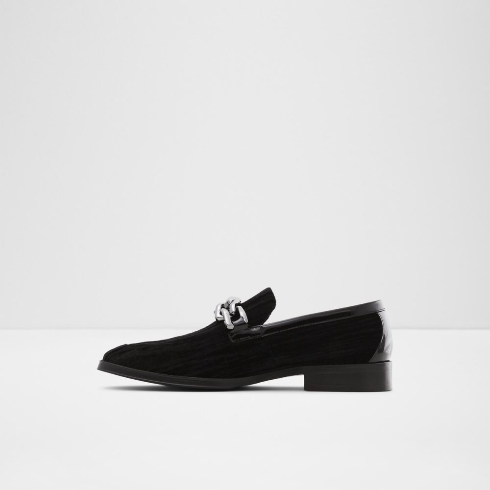 Black Aldo Celebrio Loafers | 20HALQIVS