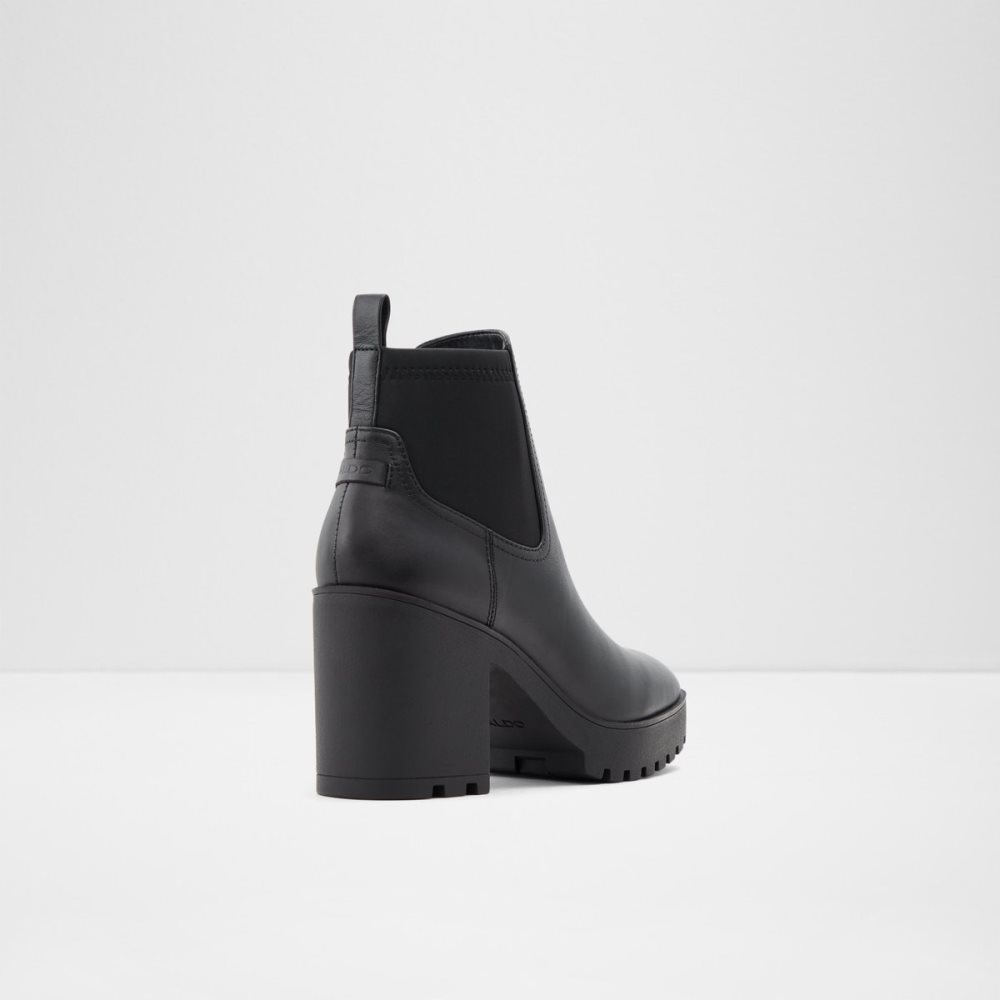 Black Aldo Chetta - Lug Sole Chelsea Boots | 54VDKWXFM