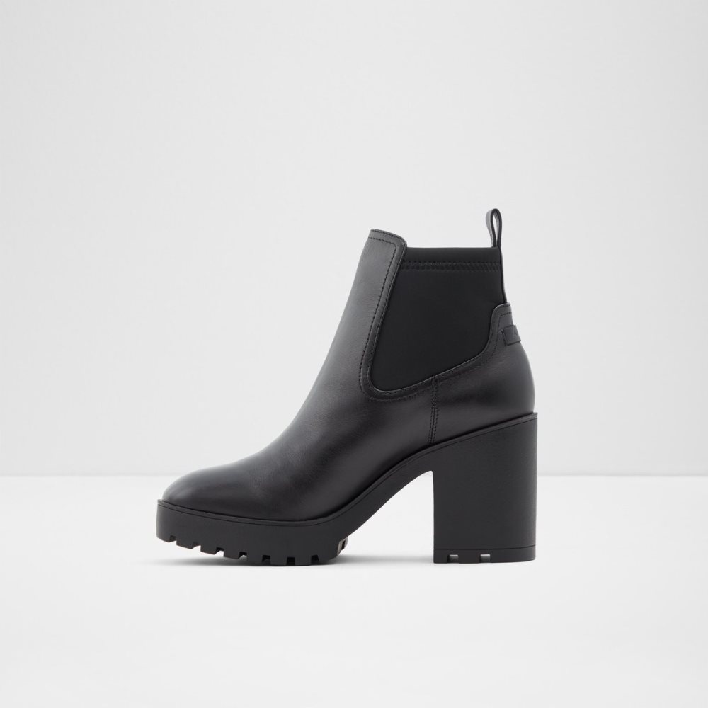 Black Aldo Chetta - Lug Sole Chelsea Boots | 54VDKWXFM