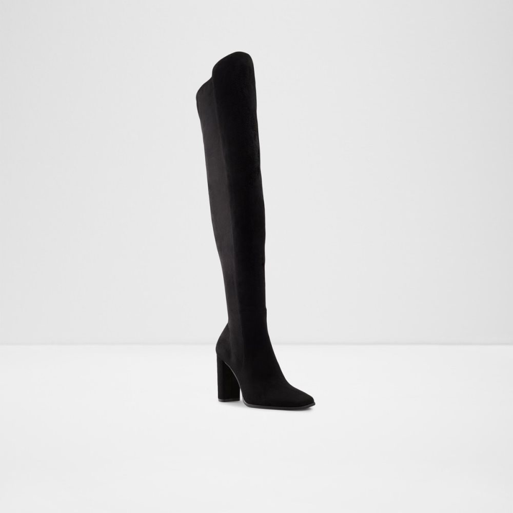 Black Aldo Choan Over-the-knee Tall Boots | 39PINWCGF