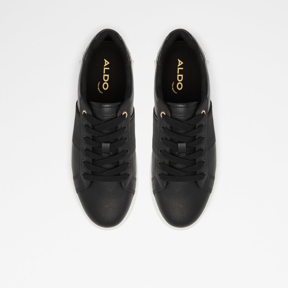 Black Aldo Ciela Low Top Sneakers | 54BWYUXZH