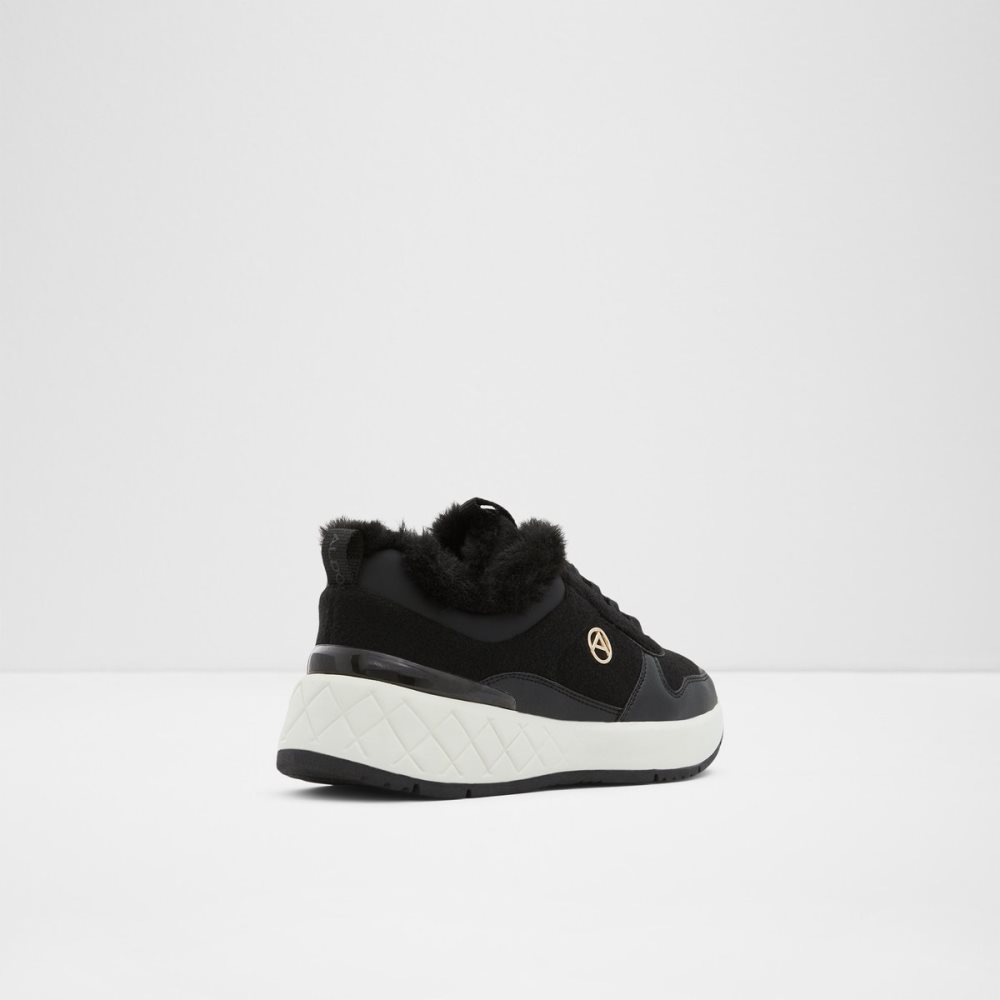 Black Aldo Citycozy Low Top - Jogger Sole Sneakers | 64WOFRVCU