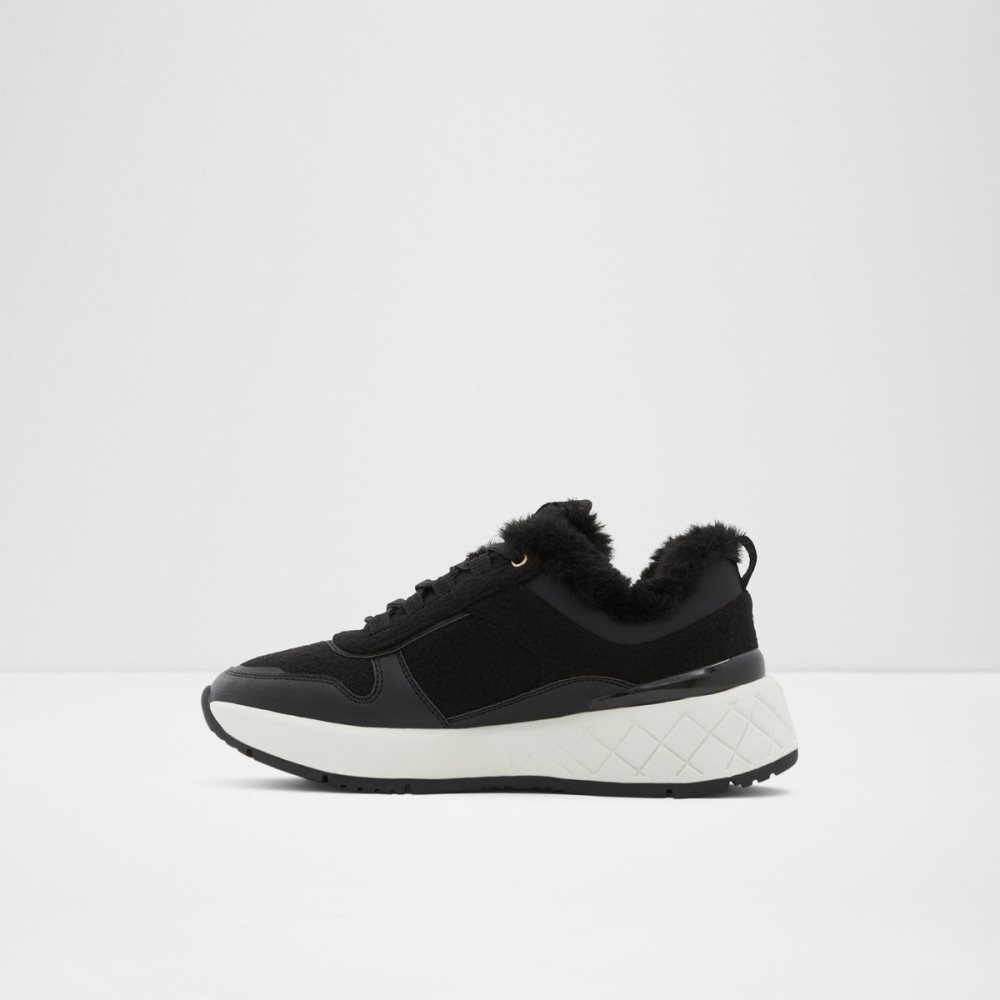 Black Aldo Citycozy Low Top - Jogger Sole Sneakers | 64WOFRVCU