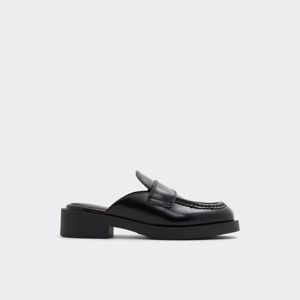 Black Aldo Confusum Mule Mules | 53FIJDSMW