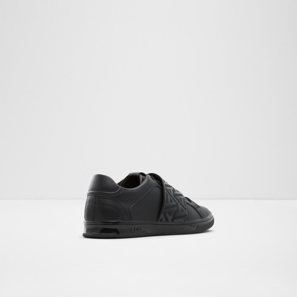 Black Aldo Coppio Low Top Sneakers | 45ESHJXBW