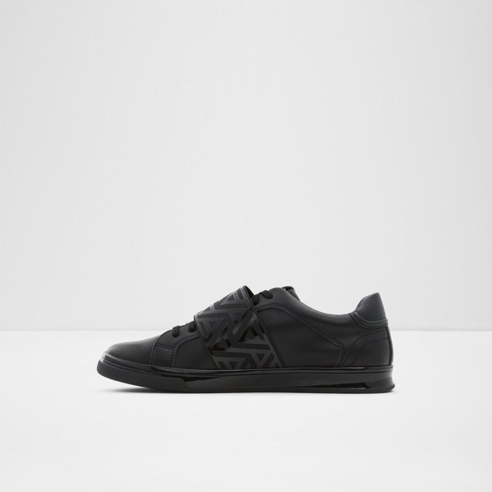 Black Aldo Coppio Low Top Sneakers | 45ESHJXBW