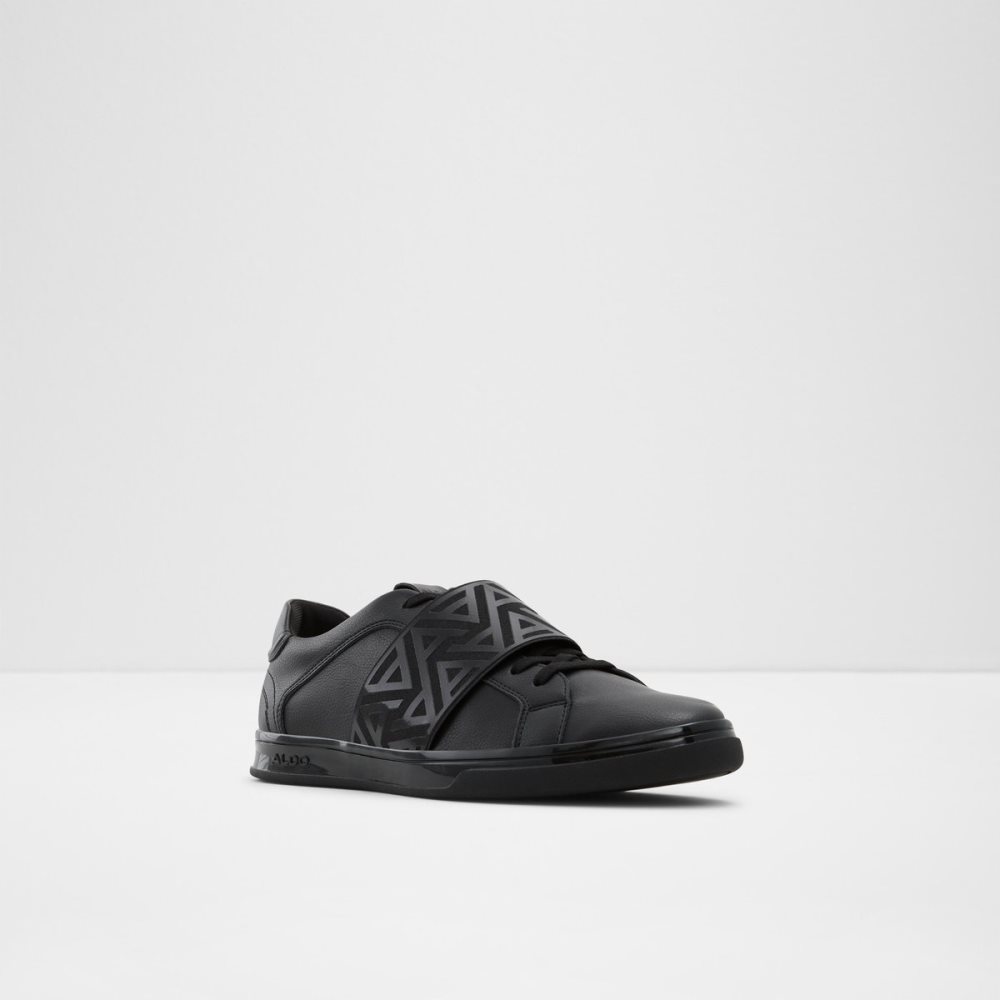 Black Aldo Coppio Low Top Sneakers | 45ESHJXBW