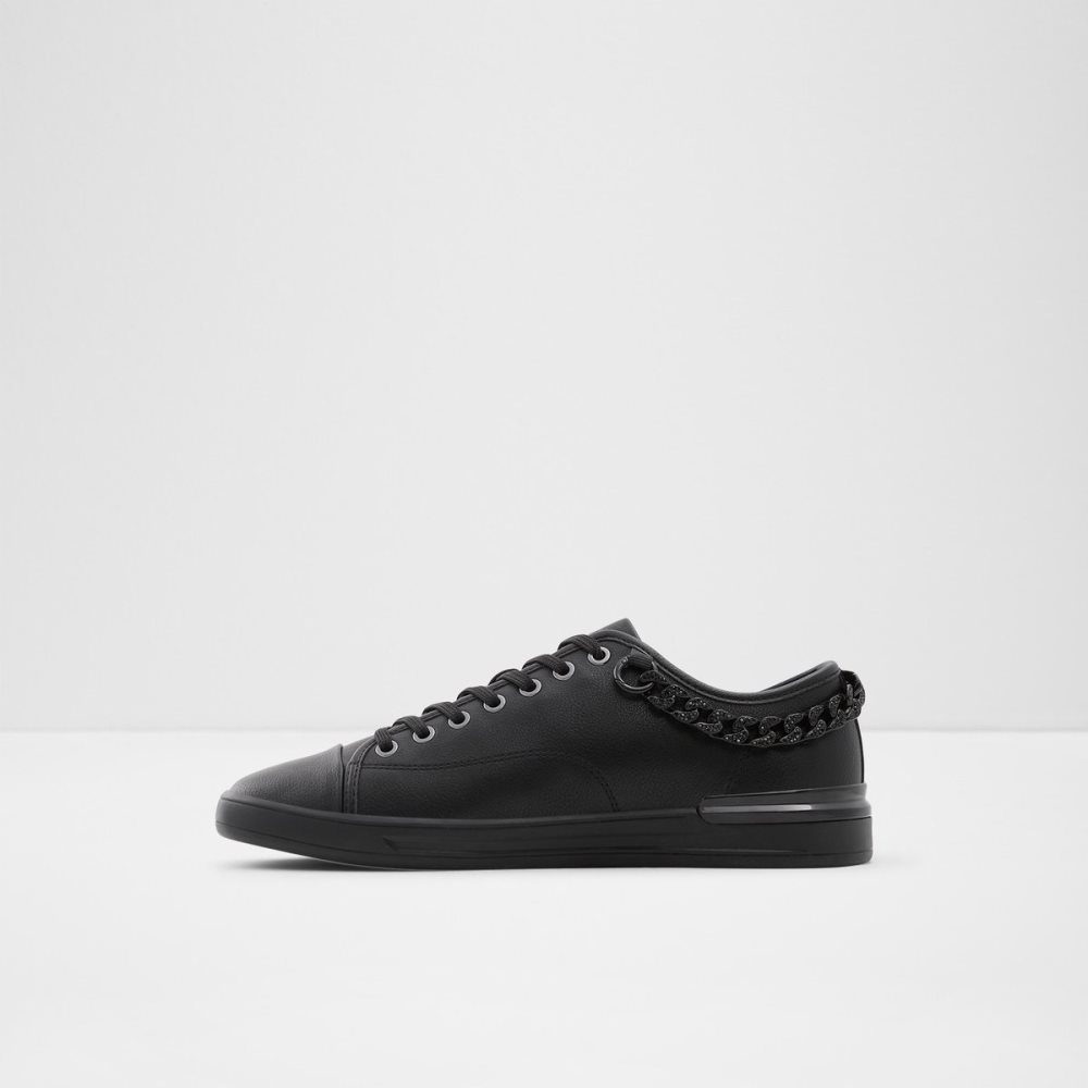 Black Aldo Costas Low Top Sneakers | 03YVKCLNP