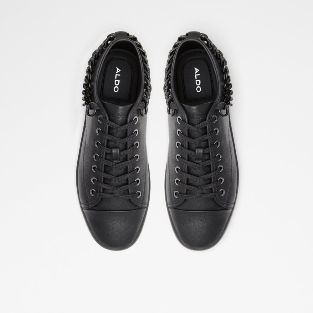 Black Aldo Costas Low Top Sneakers | 03YVKCLNP