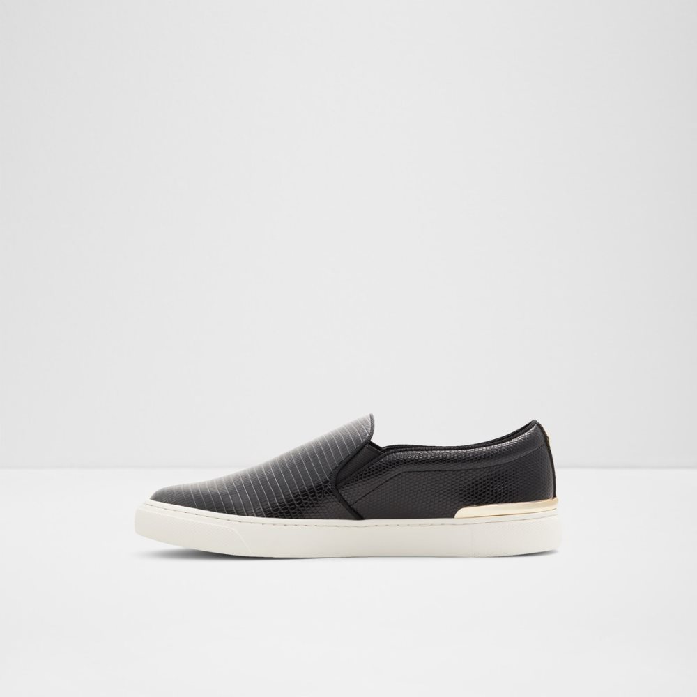 Black Aldo Crendann Low Top Sneakers | 58ROSXDLP