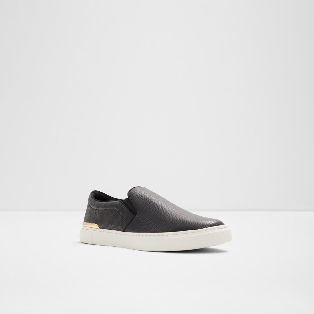 Black Aldo Crendann Low Top Sneakers | 58ROSXDLP