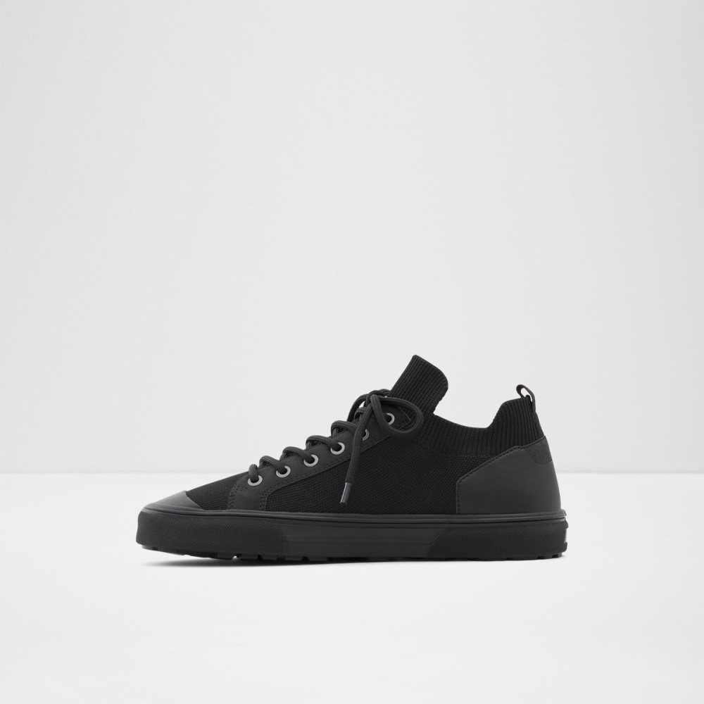 Black Aldo Crochito Low Top Sneakers | 29FUSCYZT