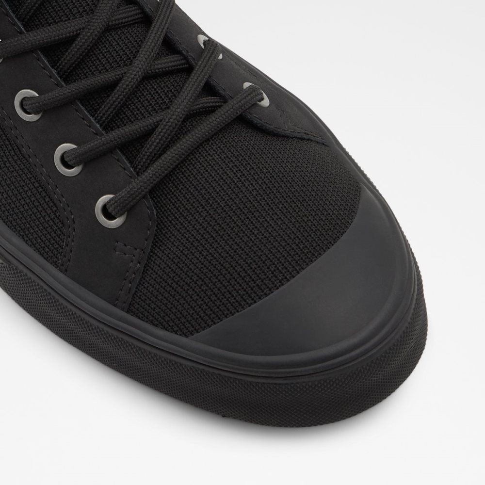 Black Aldo Crochito Low Top Sneakers | 29FUSCYZT