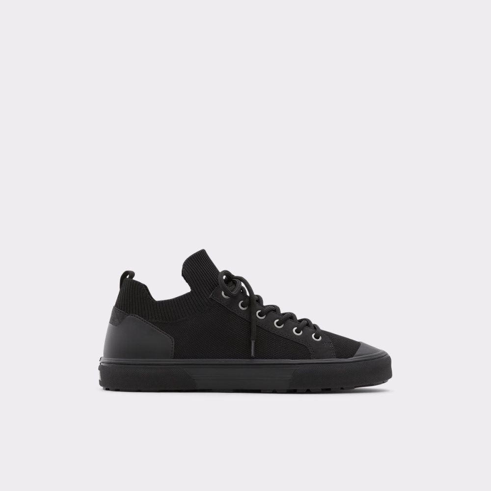 Black Aldo Crochito Low Top Sneakers | 29FUSCYZT