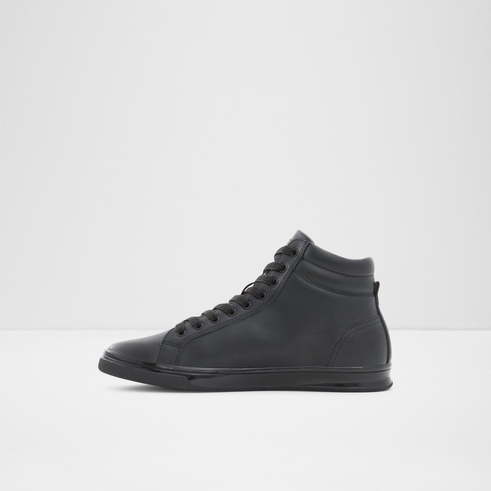 Black Aldo Cupido High Top Sneakers | 08XENAPMG