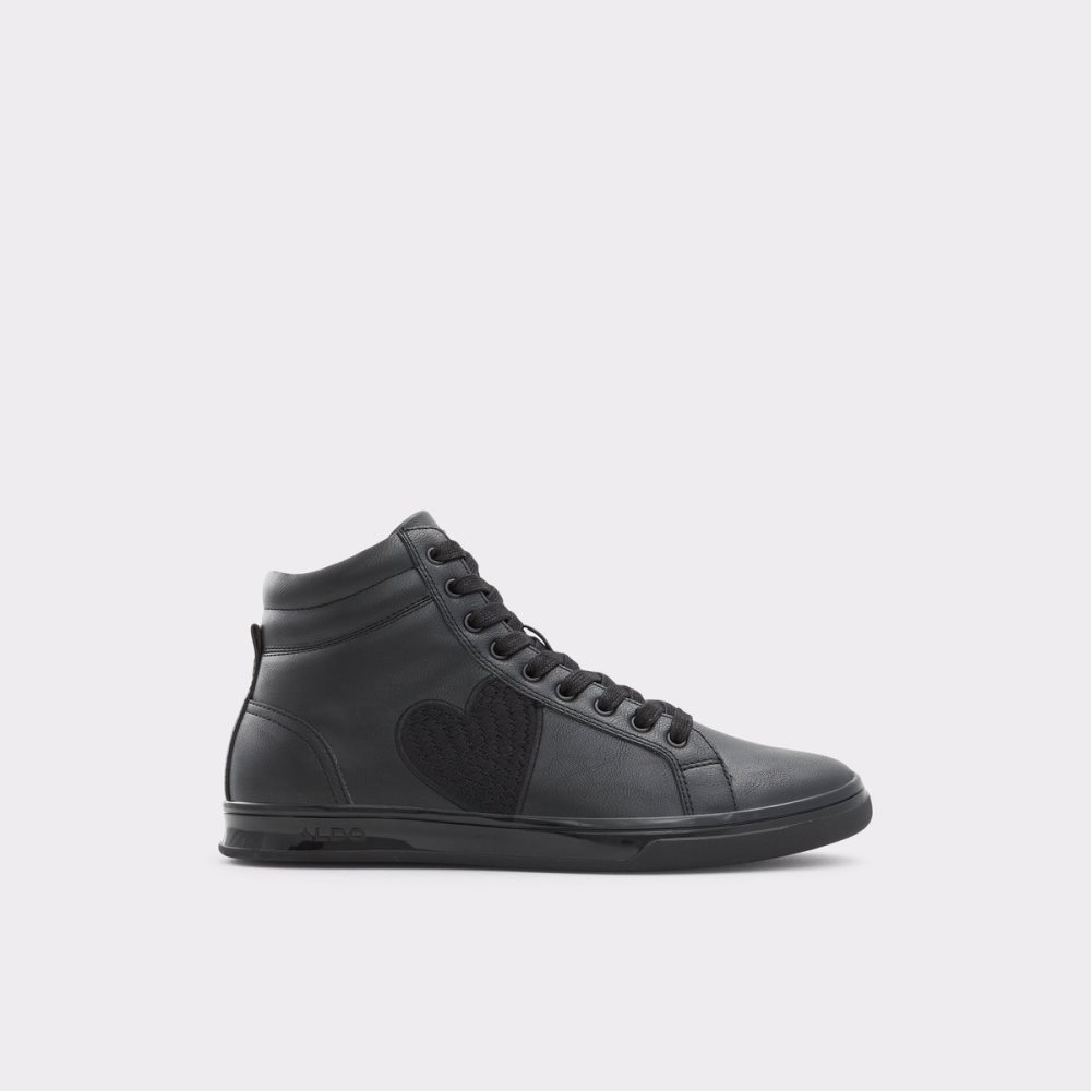 Black Aldo Cupido High Top Sneakers | 08XENAPMG