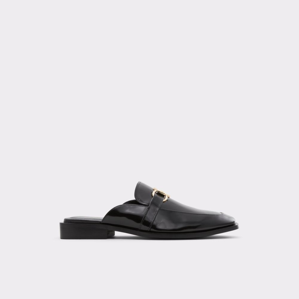 Black Aldo Daxing Mule Loafers | 75KMQWYHI