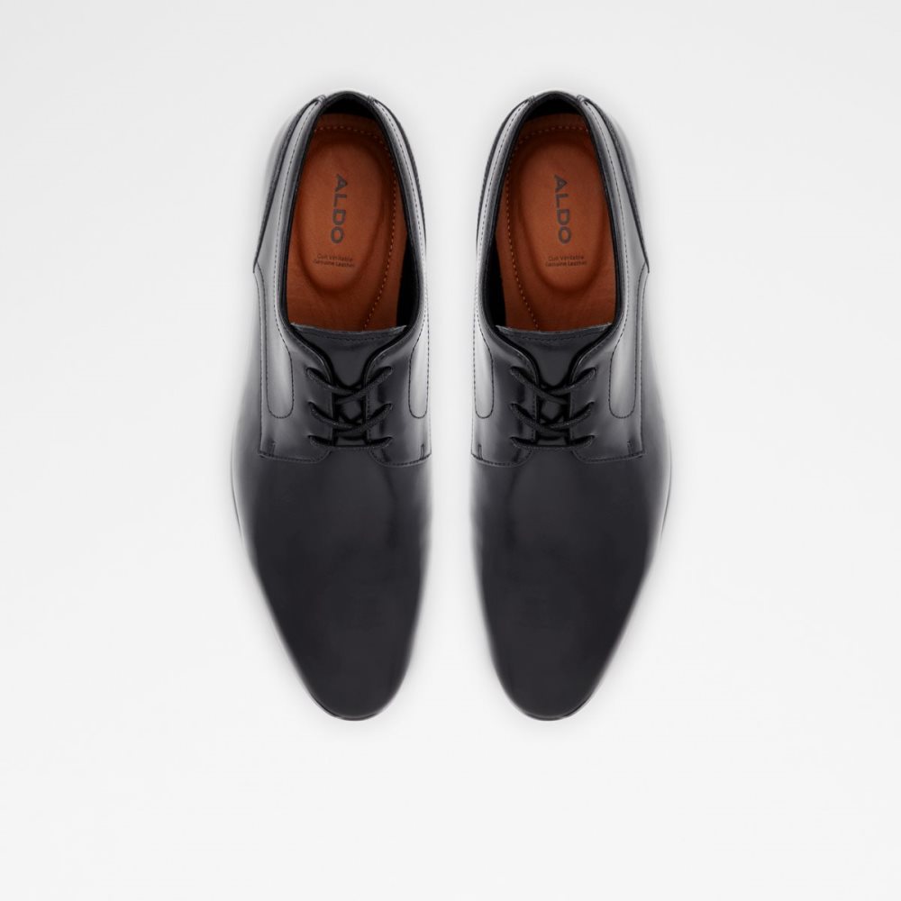 Black Aldo Delfordflex Derby Oxfords Shoes | 62NFIXSEJ