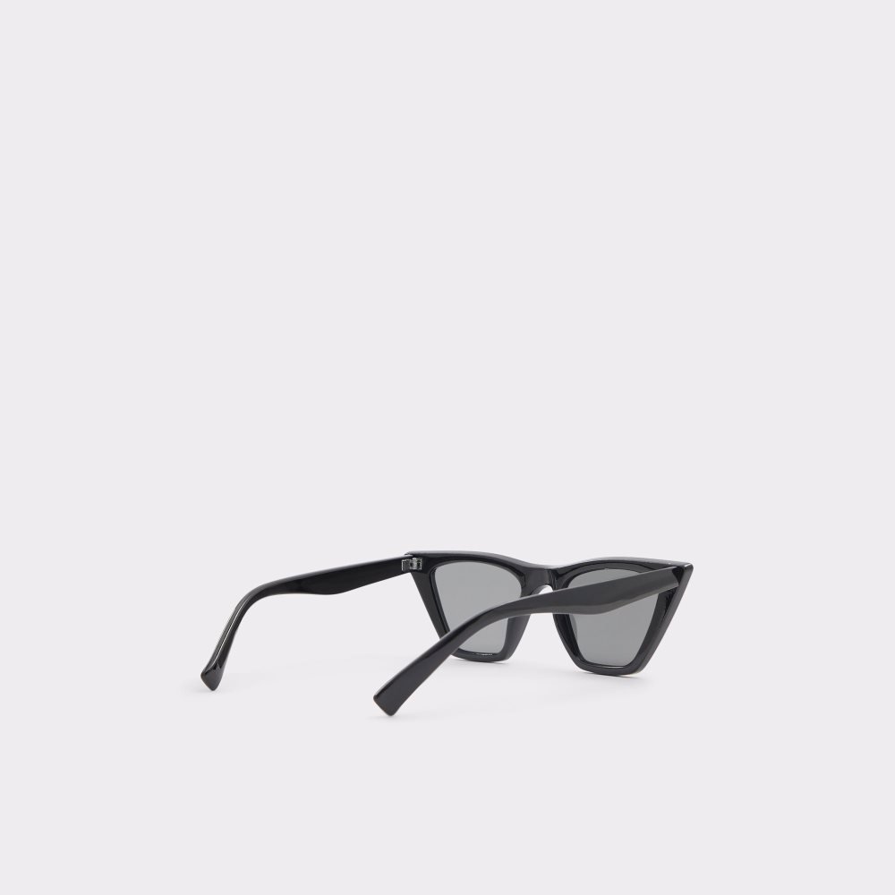 Black Aldo Derras Cat Eye Sunglasses | 93USYEQBF