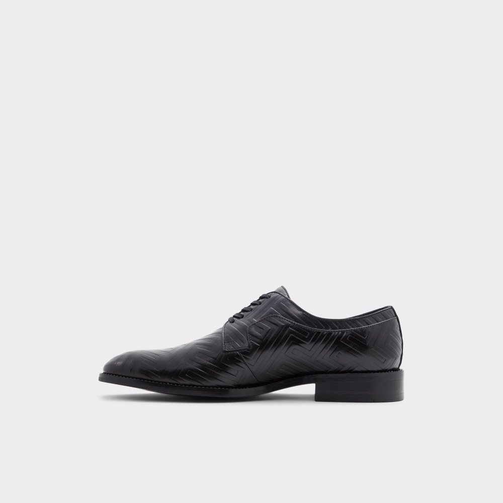 Black Aldo Derreck Oxfords Shoes | 08WABZUXQ