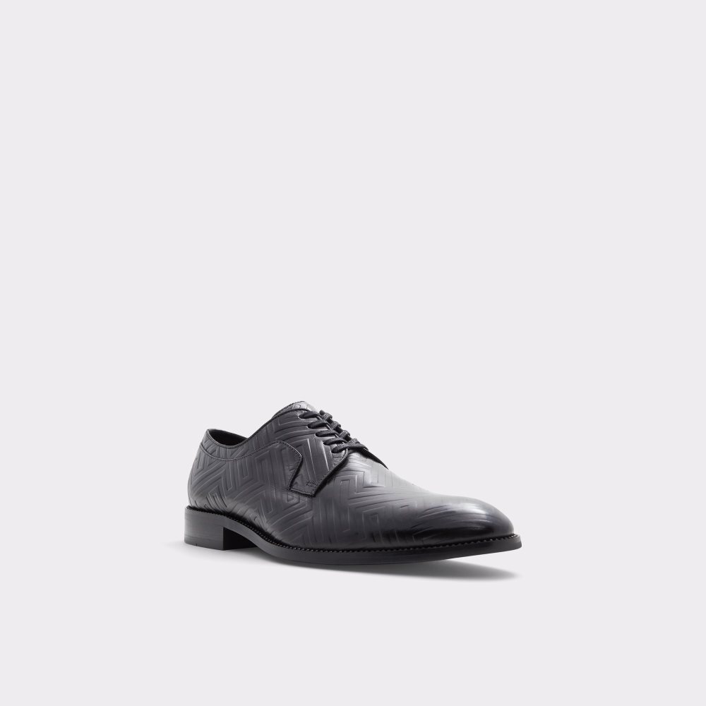 Black Aldo Derreck Oxfords Shoes | 08WABZUXQ