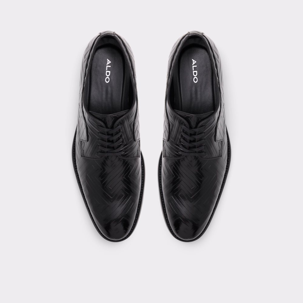 Black Aldo Derreck Oxfords Shoes | 08WABZUXQ