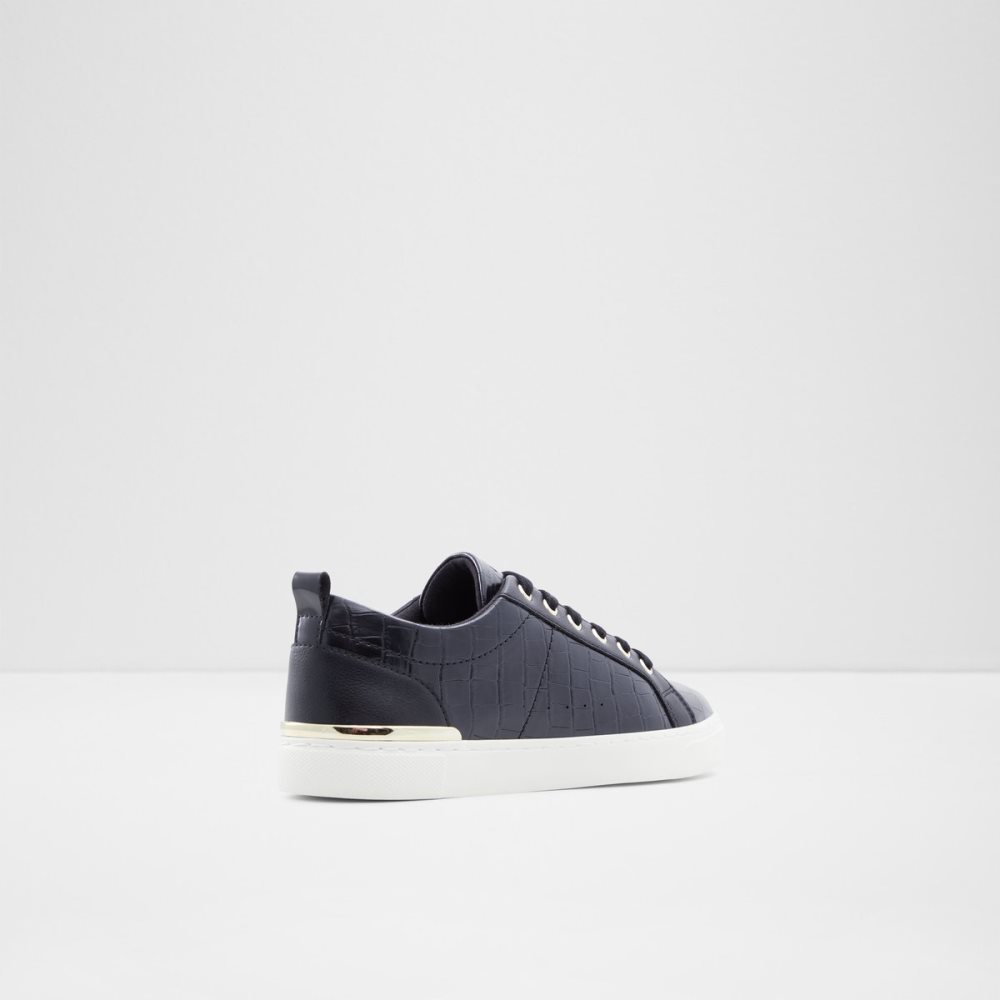 Black Aldo Dilathielle Low Top - Cup Sole Sneakers | 05HBXPSZT