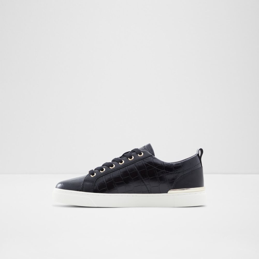 Black Aldo Dilathielle Low Top - Cup Sole Sneakers | 05HBXPSZT