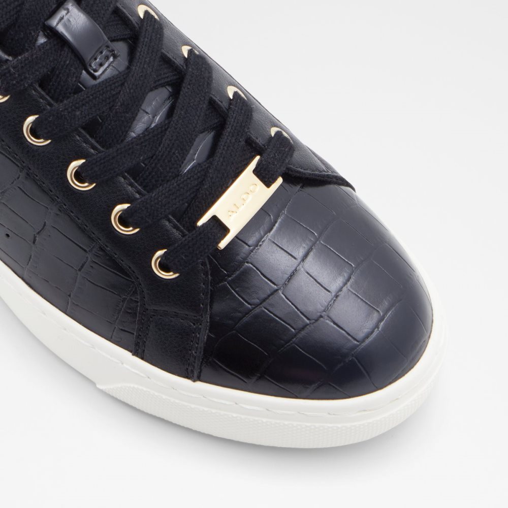 Black Aldo Dilathielle Low Top - Cup Sole Sneakers | 05HBXPSZT