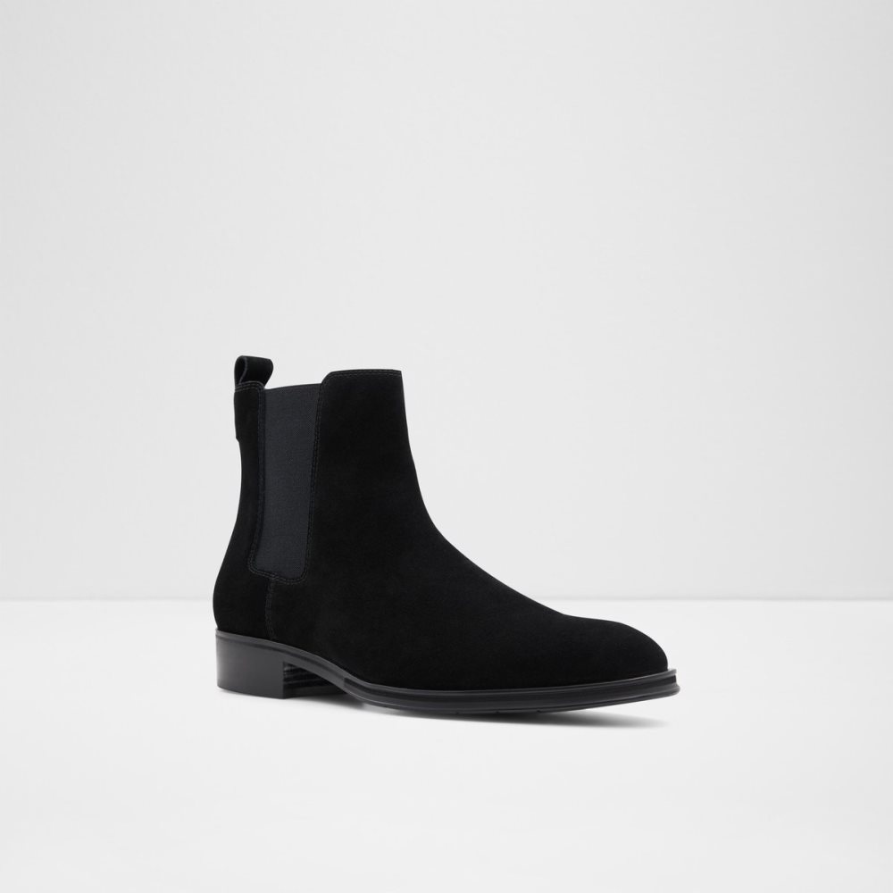 Black Aldo Druven Chelsea Boots | 71OACRJBK