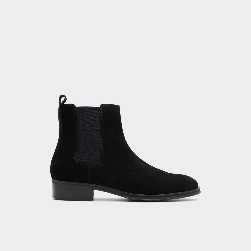 Black Aldo Druven Chelsea Boots | 71OACRJBK