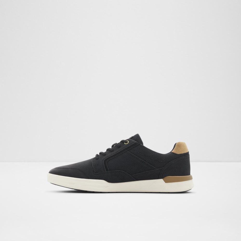 Black Aldo Edelian Low Top Sneakers | 53ZYSHOQL