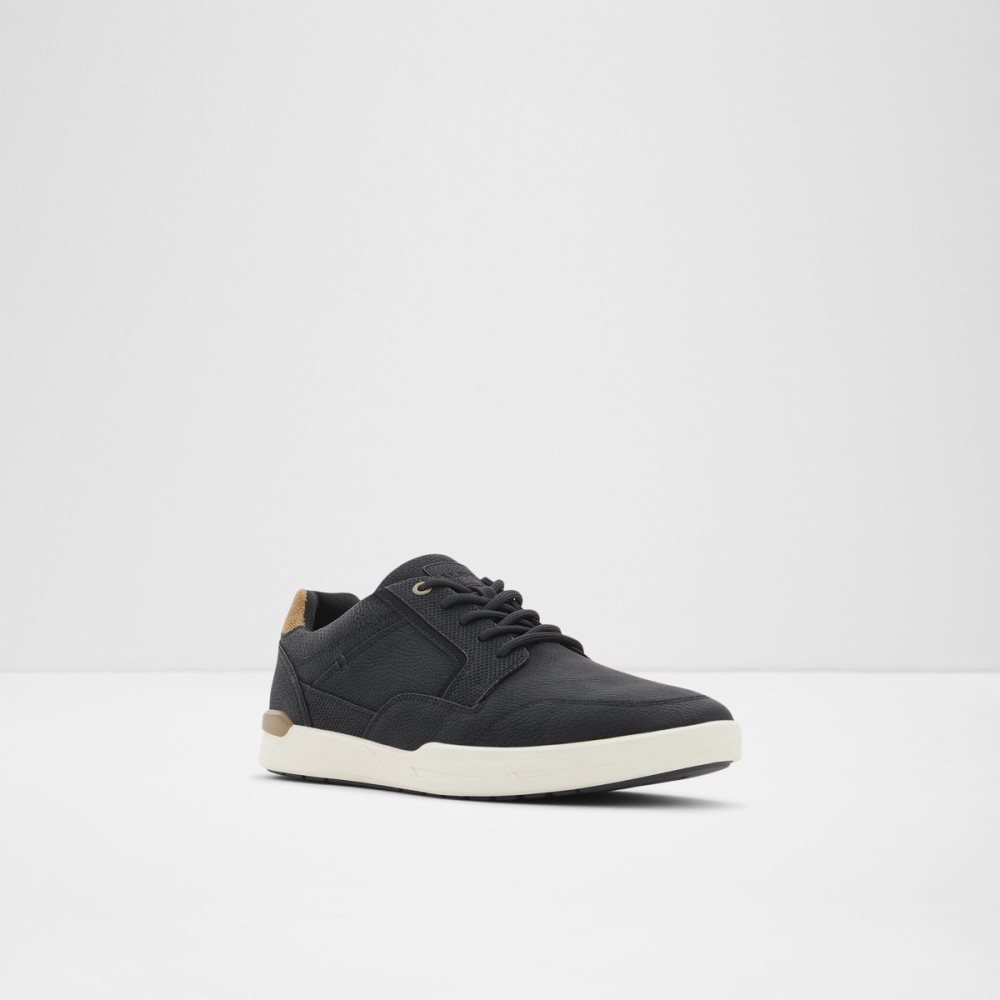 Black Aldo Edelian Low Top Sneakers | 53ZYSHOQL