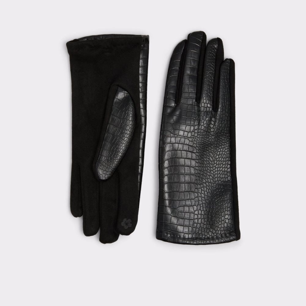 Black Aldo Elbenanna Gloves Hats | 13YDRKFUP