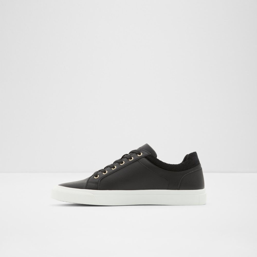 Black Aldo Emric Low Top Sneakers | 02BIGVAWK