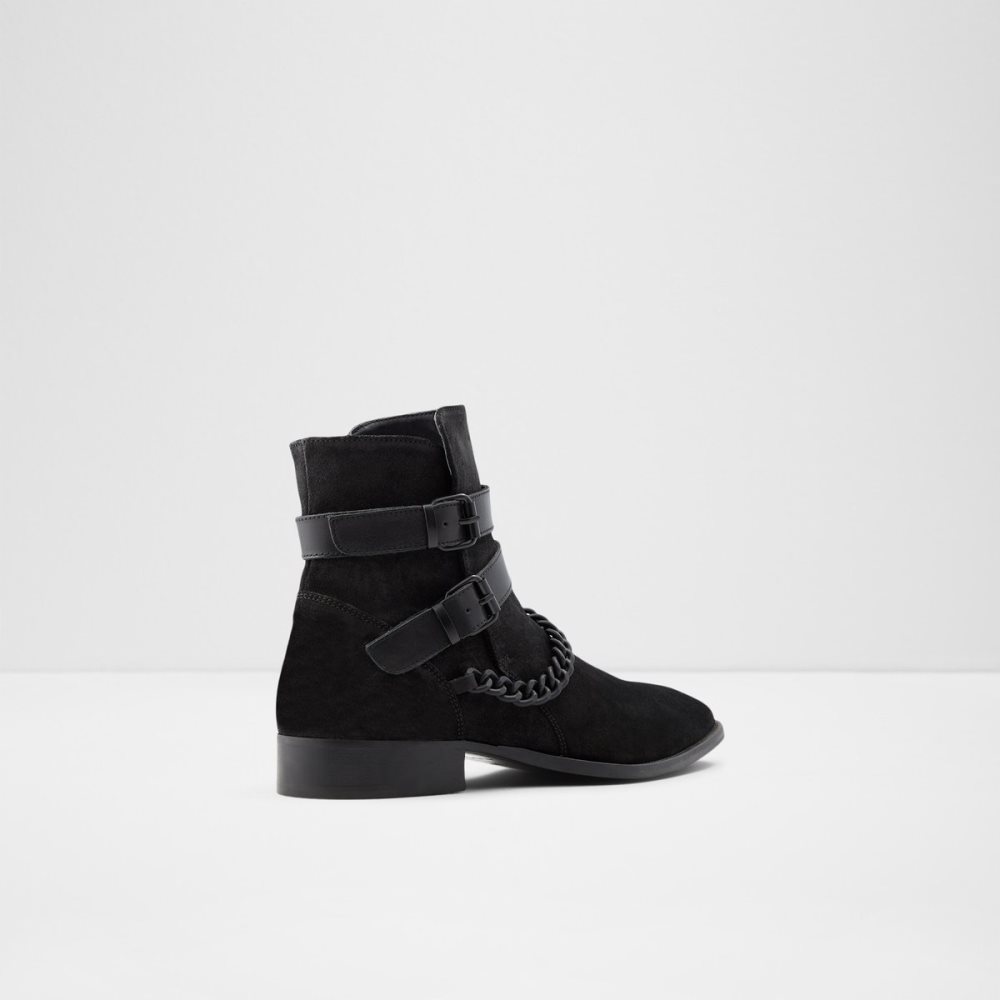 Black Aldo Eolophus Ankle Boots | 37BLWKHOY