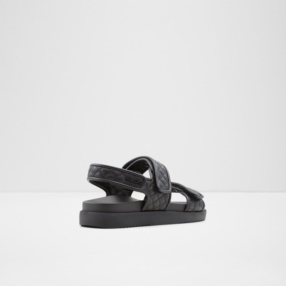 Black Aldo Eowiliwia Sling Back Sandal Sandals | 42PXOCYJQ