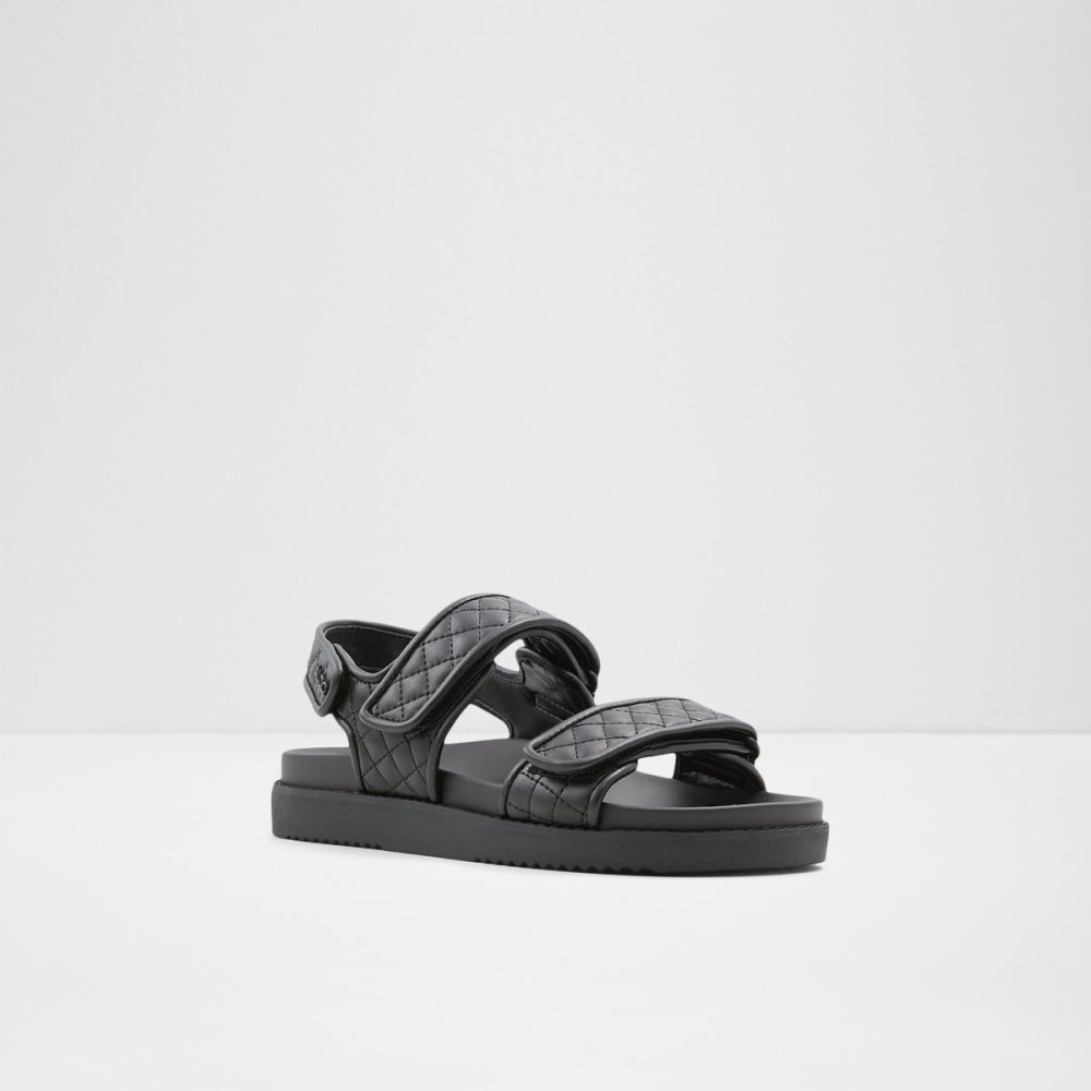 Black Aldo Eowiliwia Sling Back Sandal Sandals | 42PXOCYJQ