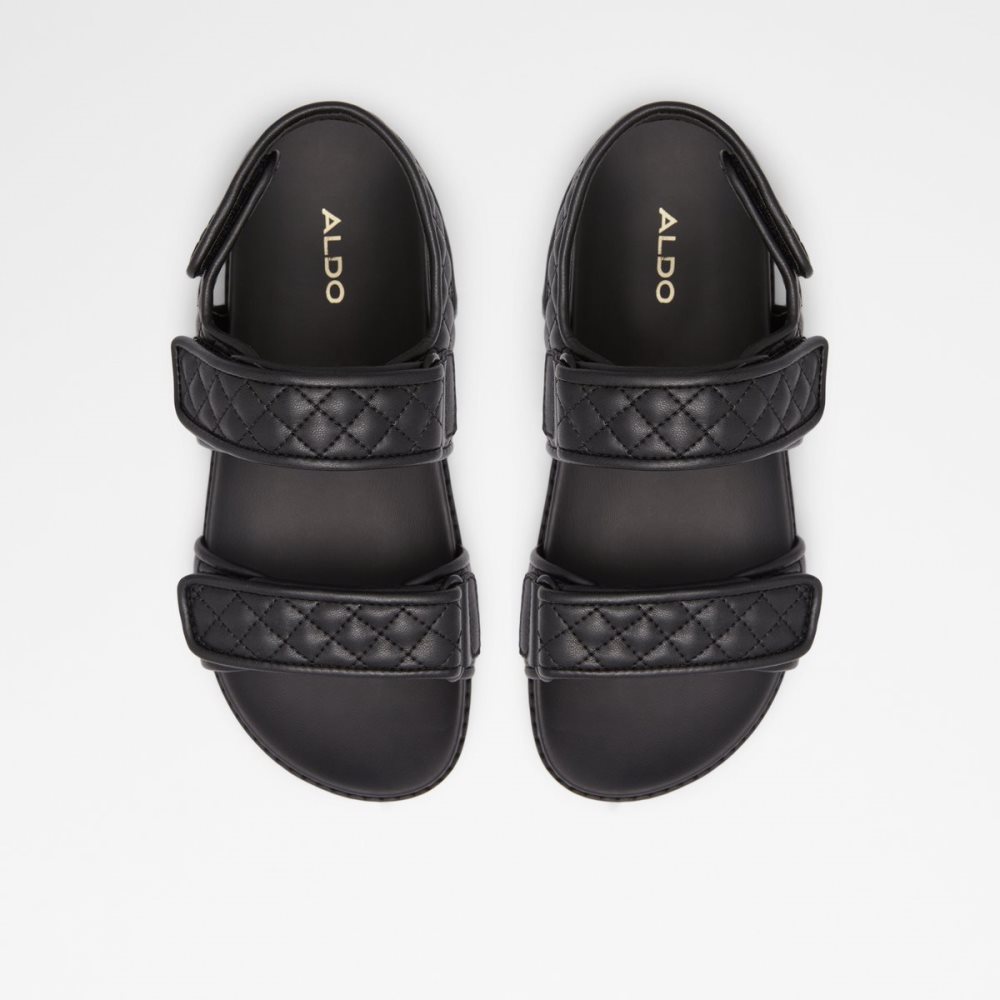 Black Aldo Eowiliwia Sling Back Sandal Sandals | 42PXOCYJQ