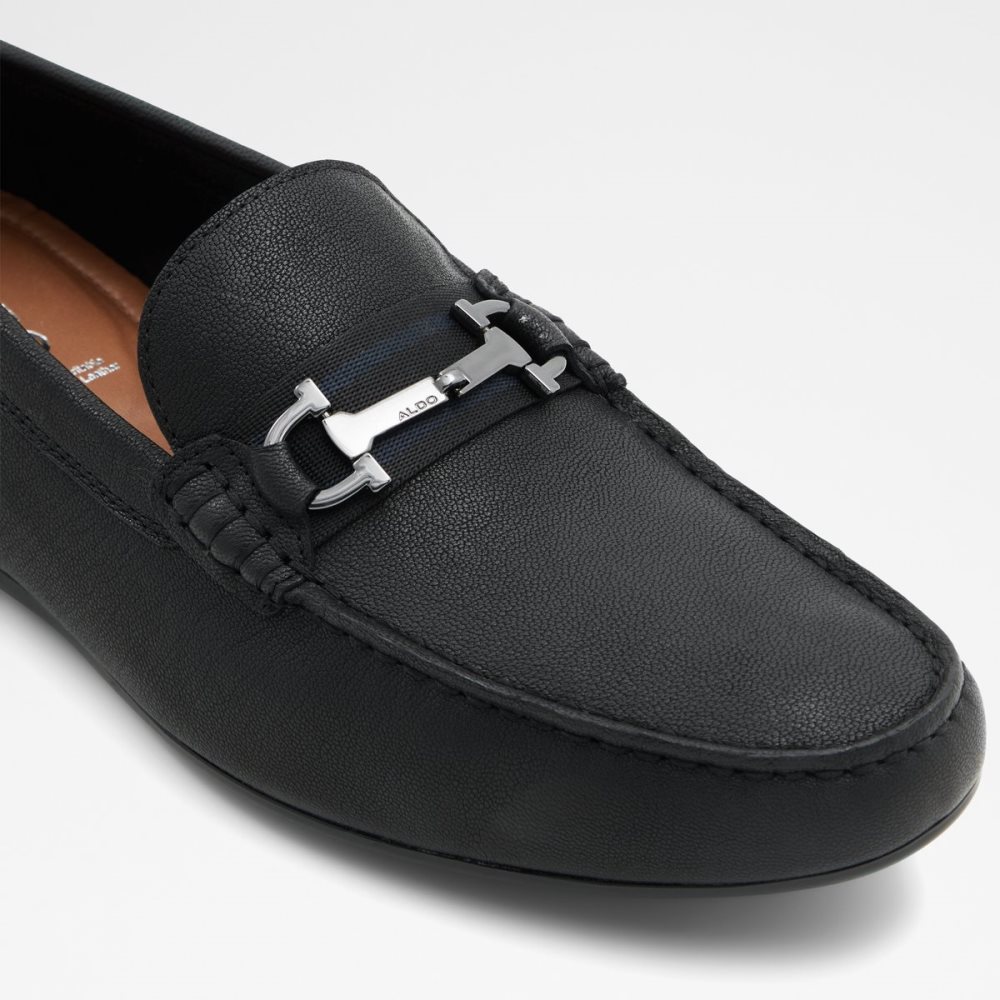 Black Aldo Fangio Driving Casual Shoes | 82HZYIOCW