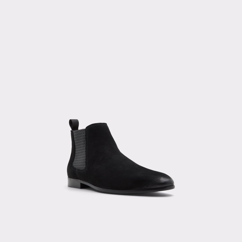 Black Aldo Fitzgerald Chelsea Boots | 71TWAZBED