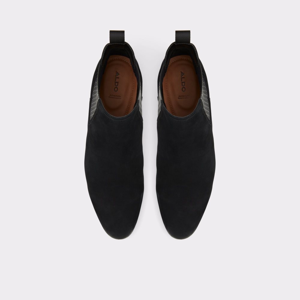 Black Aldo Fitzgerald Chelsea Boots | 71TWAZBED