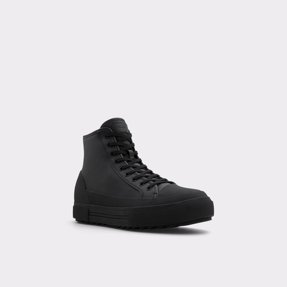 Black Aldo Freesole Low Top - Cup Sole Lace Up Boots | 98DLXGZBI