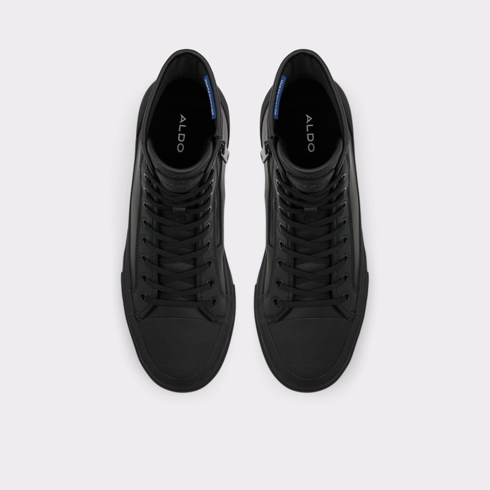 Black Aldo Freesole Low Top - Cup Sole Lace Up Boots | 98DLXGZBI