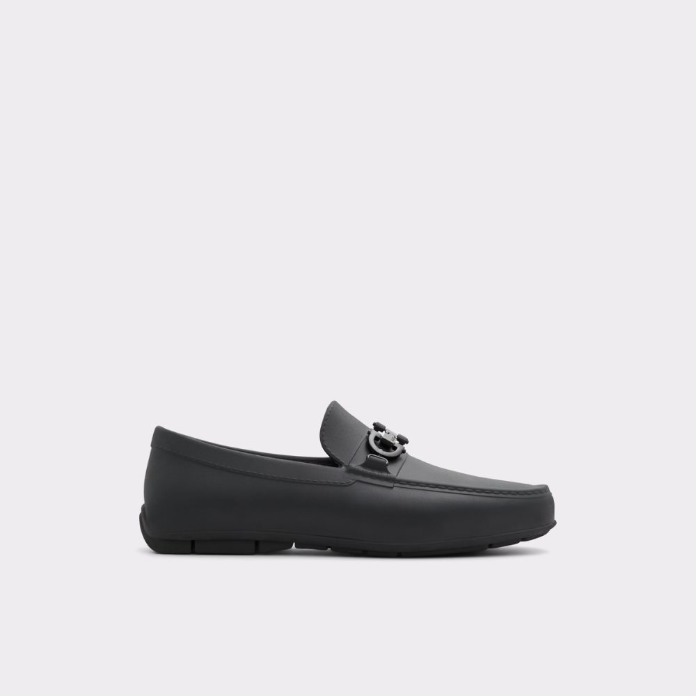 Black Aldo Gaffdan Driving Loafers | 60KLWQGJX