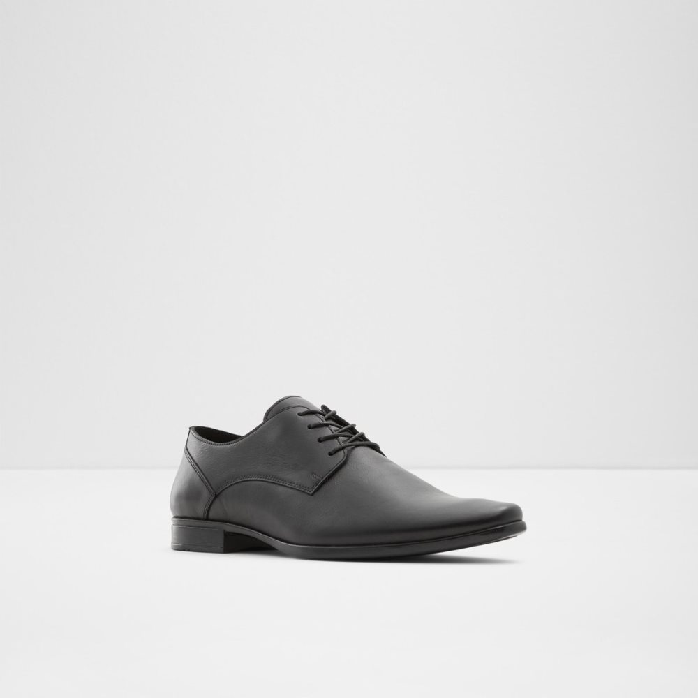 Black Aldo Gerrier Derby Oxfords Shoes | 01CAJQOVN