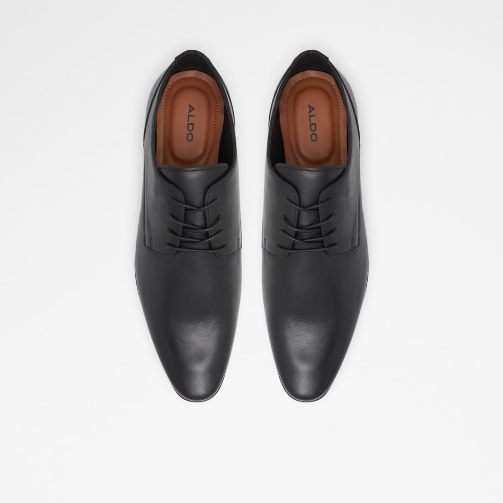 Black Aldo Gerrier Derby Oxfords Shoes | 01CAJQOVN