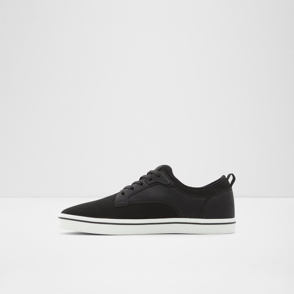 Black Aldo Gigo Low Top Sneakers | 12PLZWJGB